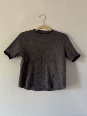 Zara Knit Gray Fine Knit Sweater | Carolyn Bessette Inspired | Quiet Luxury